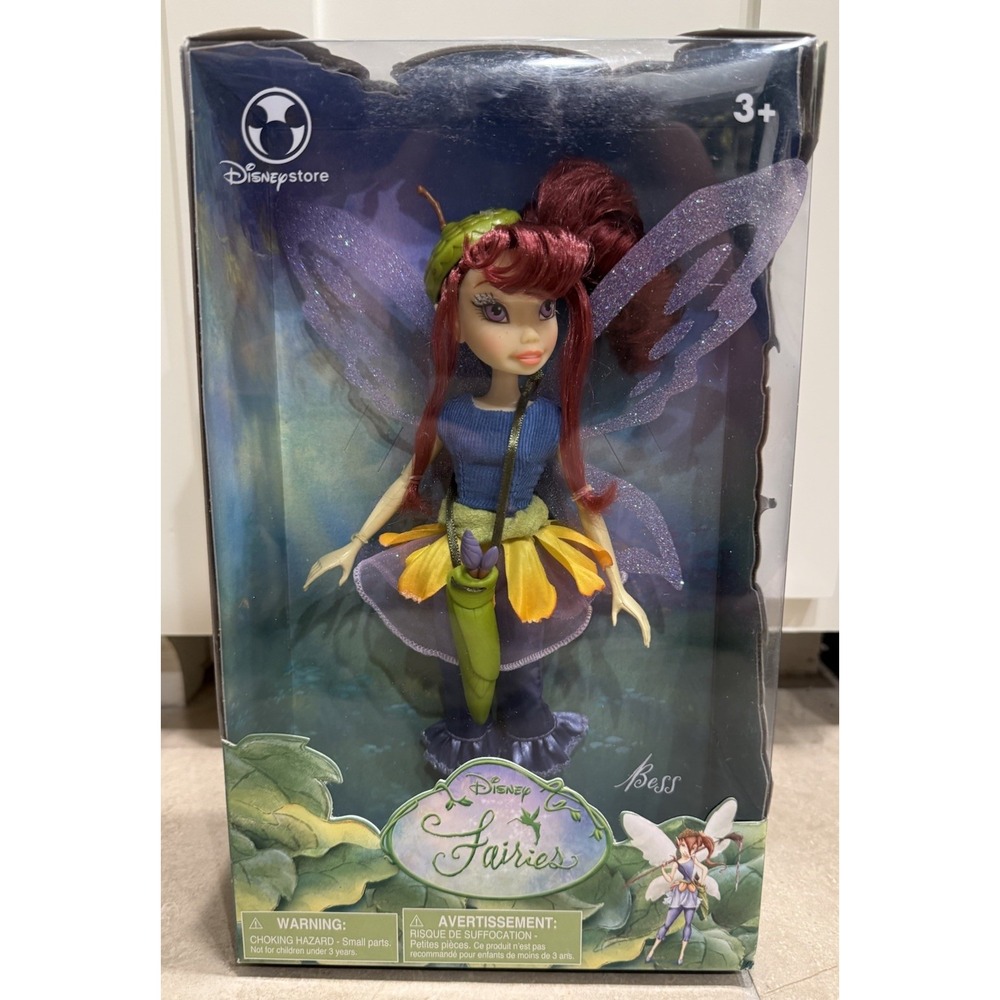 Disney Store Exclusive Fairies Bess Doll Collectible NEW in Original Box!